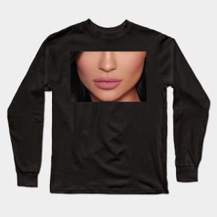 kylie jenner lips Long Sleeve T-Shirt